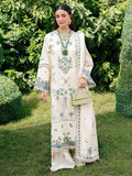 The Ivory Garden Embroidered Ensemble with Cutwork and Tassel Accents - Misaal